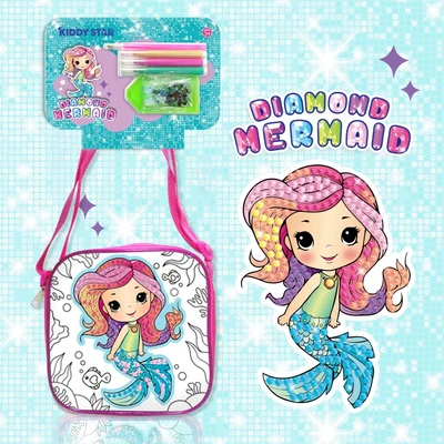 Gambar Kiddy Star Set Diamond Painting Cross Body Square Bag