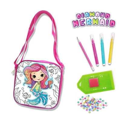Gambar Kiddy Star Set Diamond Painting Cross Body Square Bag