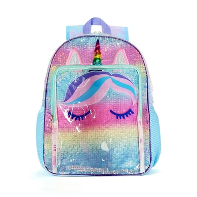 Gambar Kiddy Star Set Tas Ransel Anak & Active Journal My Unicorn