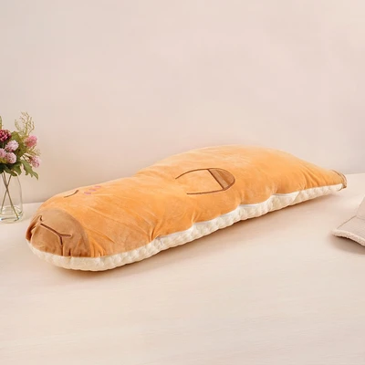 Gambar Ataru Bantal Sofa Cotton PP Capybara 80 cm - Cokelat