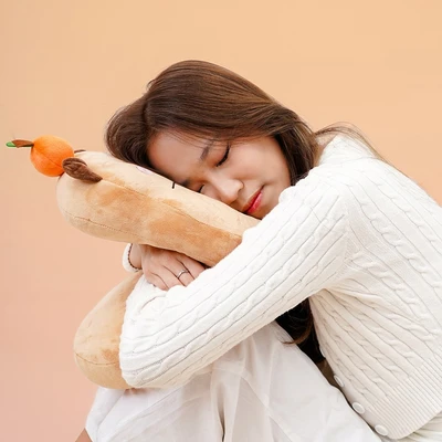 Gambar Ataru Bantal Tidur Capybara - Cokelat