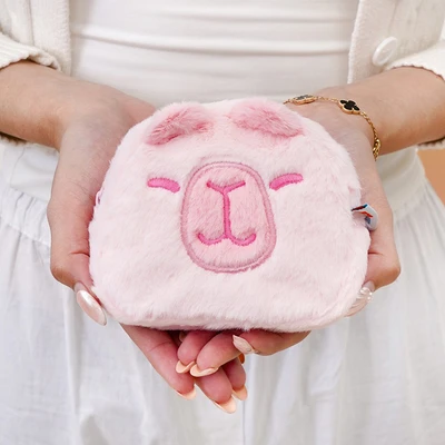Gambar Ataru Pouch Capybara Small - Pink