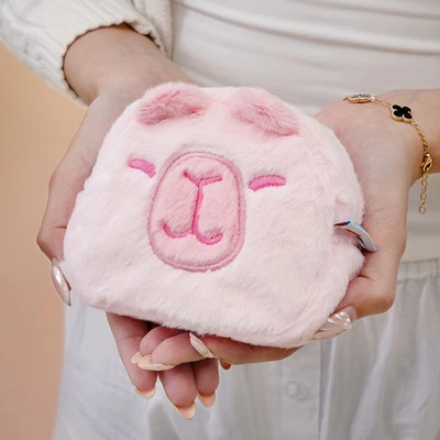 Gambar Ataru Pouch Capybara Small - Pink