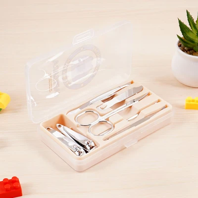 Gambar Ataru Set Gunting Kuku Manicure Capybara - Krem