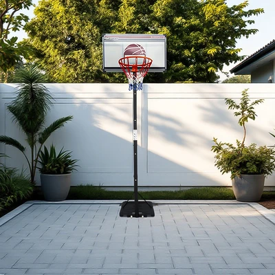 Gambar Berwyn Ring & Tiang Basket Anak - Biru