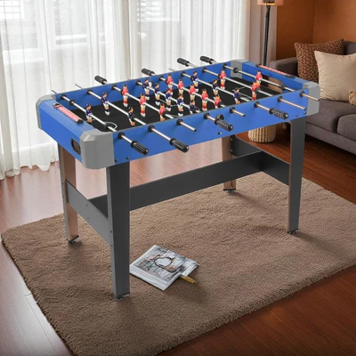Gambar Berwyn 48 Inch Meja Bermain Soccer PVC - Biru
