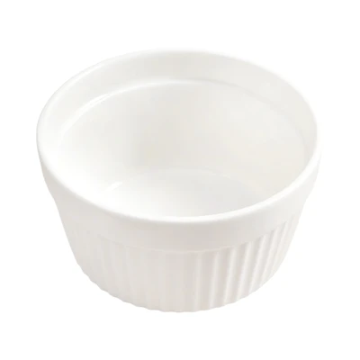 Gambar Delicia Tempat Bumbu Ramekin 9 cm - Putih