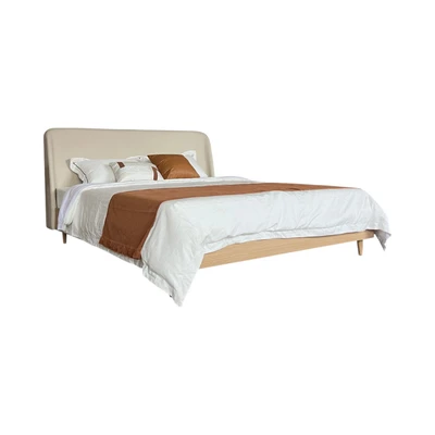 Gambar Informa 160x200 cm Colton Tempat Tidur Wood - Cokelat