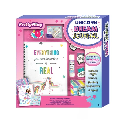 Gambar Pretty Missy Set Dream Journal Unicorn