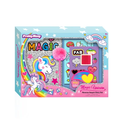 Gambar Pretty Missy Set Journal & Sticker Unicorn