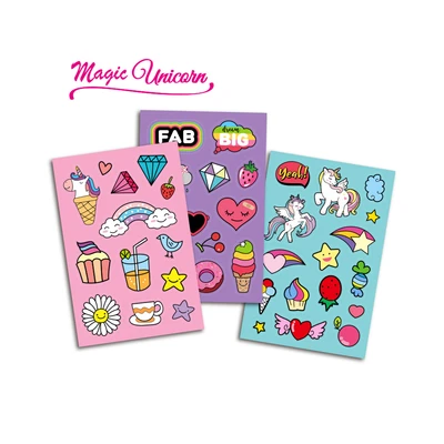 Gambar Pretty Missy Set Journal & Sticker Unicorn