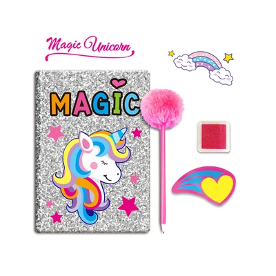 Gambar Pretty Missy Set Journal & Sticker Unicorn