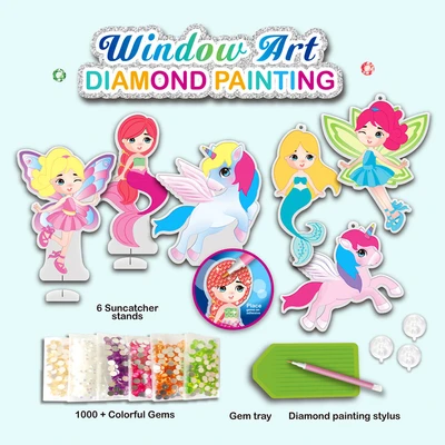 Gambar Pretty Missy Set Diy Craft Window Art Diamond Painting