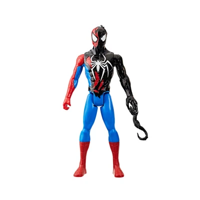 Gambar Marvel 10 Cm Action Figure Spiderman Venom Versus Titan Heroes Random