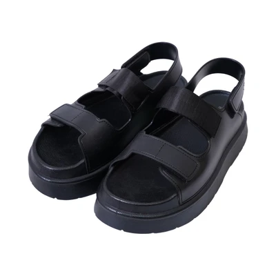 Gambar Ataru Sandal Wanita Double Strap Adjustable Ukuran 41 - Hitam