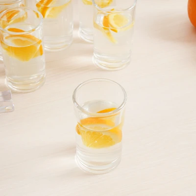 Gambar Culinart Gelas Kaca 155 ml Set 6 Pcs Transparan