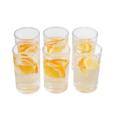 Gambar Culinart Gelas Kaca 155 ml Set 6 Pcs Transparan
