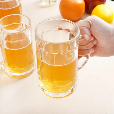 Gambar Culinart Gelas Bir Kaca 380 ml Set 6 Pcs Transparan