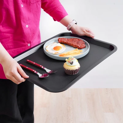 Gambar Culinart Nampan Saji 44x32 cm - Hitam