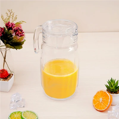 Gambar Culinart Teko Minum Kaca Dengan Tutup 2 Liter Transparan