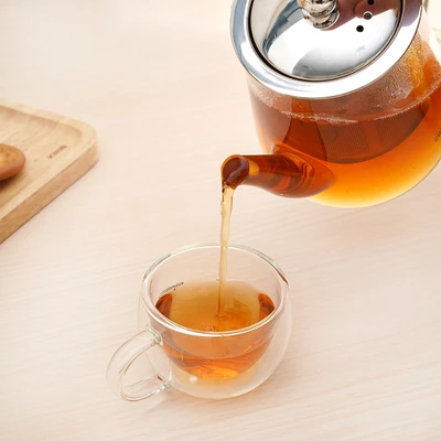 Gambar Culinart Teko Teh Kaca Borosilikat 600 ml Transparan