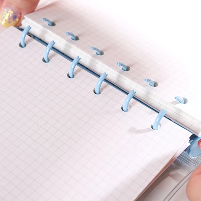 Gambar Joytop Notebook Loose Leaf White Rabbit Flower Random