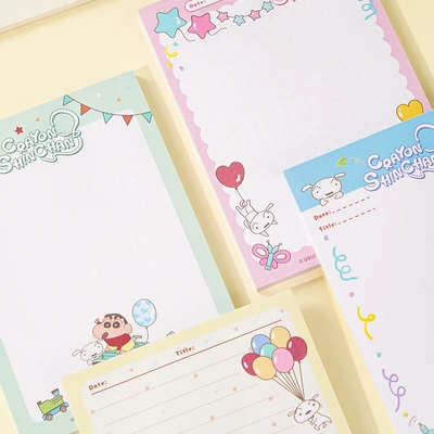 Gambar Joytop Notepad A6 Crayon Shinchan Happy Day Random