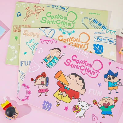 Gambar Joytop Buku Gambar A4 Shinchan Happy Day Random