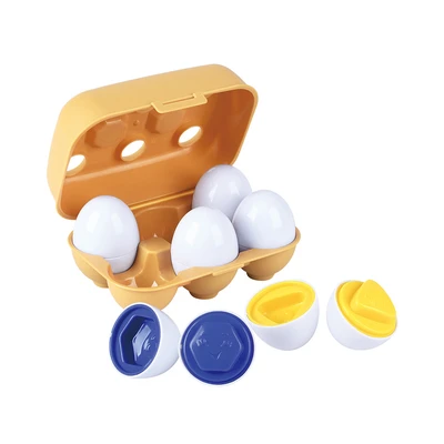 Gambar Playgo Set Rainbow Shape Sorter Eggs 1731