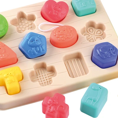 Gambar Playgo Set Animal Shape Sorting Puzzle 17475