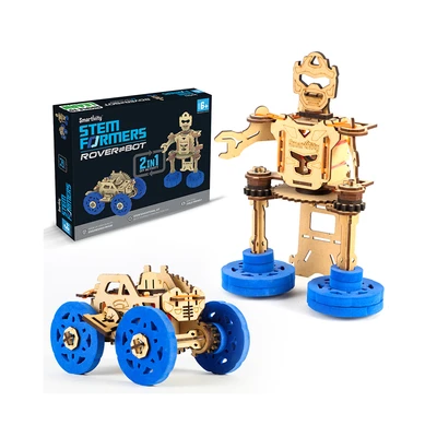 Gambar Smartivity Stemformers Rover Bot - Cokelat/biru