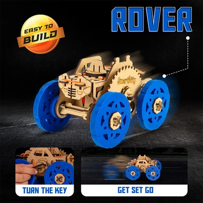 Gambar Smartivity Stemformers Rover Bot - Cokelat/biru