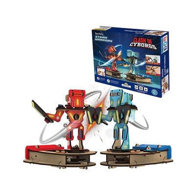 Gambar Smartivity Steam Warriors Clash Of Cyborgs - Merah/biru