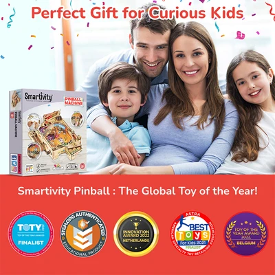 Gambar Smartivity Pinball Machine - Cokelat
