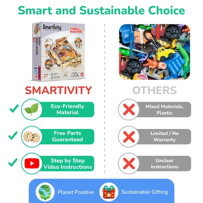 Gambar Smartivity Pinball Machine - Cokelat