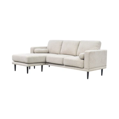 Gambar Nordia Neo Arroyo Sofa L Corner Fabric Kanan - Putih Ivory