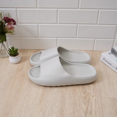Gambar Ataru Ukuran 42/43 Sandal Slides Comfy - Abu-Abu