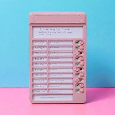 Gambar Ataru Papan To Do List - Pink