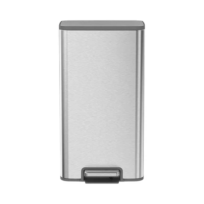 Gambar Eko Marina Tempat Sampah Pedal Stainless Steel 30 Liter - Silver