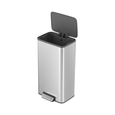 Gambar Eko Marina Tempat Sampah Pedal Stainless Steel 30 Liter - Silver