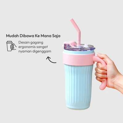 Gambar Appetite Ally Botol Vacuum Flask Stainless Steel 780 ml - Biru