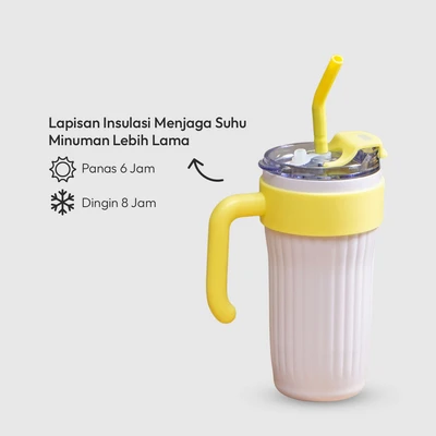 Gambar Appetite Ally Botol Vacuum Flask Stainless Steel 780 ml - Ungu