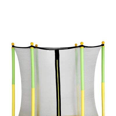 Gambar Paso Trampolin Anak Outdoor - Kuning/hijau