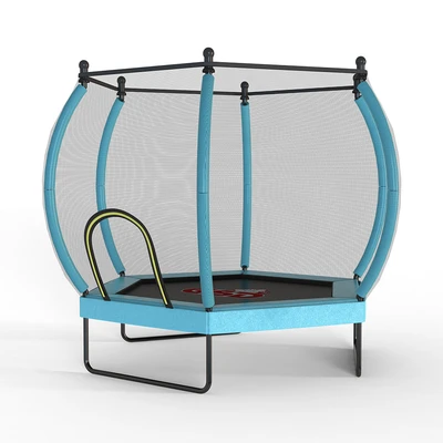 Gambar Paso Trampolin Anak Outdoor - Biru