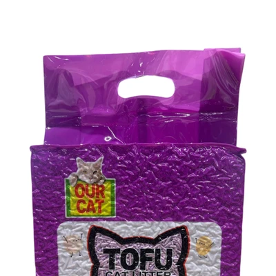 Gambar Our Cat Tofu Pasir Kucing Lavender 6 Liter - Ungu
