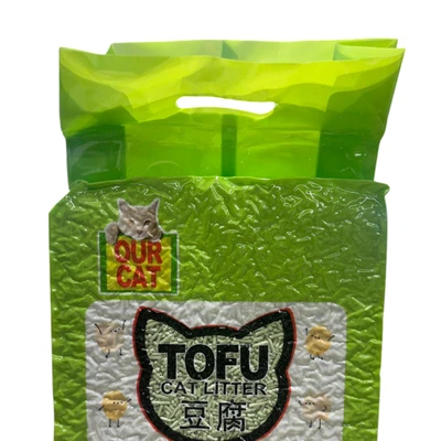 Gambar Our Cat Tofu Pasir Kucing Green Tea 6 Liter - Hijau