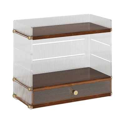 Gambar Informa Nicole Organizer Kosmetik Dengan Laci 30x16.5x28 cm - Cokelat