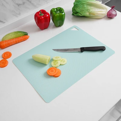 Gambar Culinart Talenan Thin Set 2 pcs - Hijau Tosca/Abu-Abu