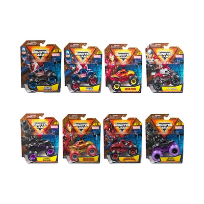 Gambar Monster Jam 1:64 Diecast Marvel Random