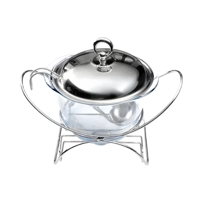 Gambar Culinart Nerinko Penghangat Makanan Round 4 Liter Transparan